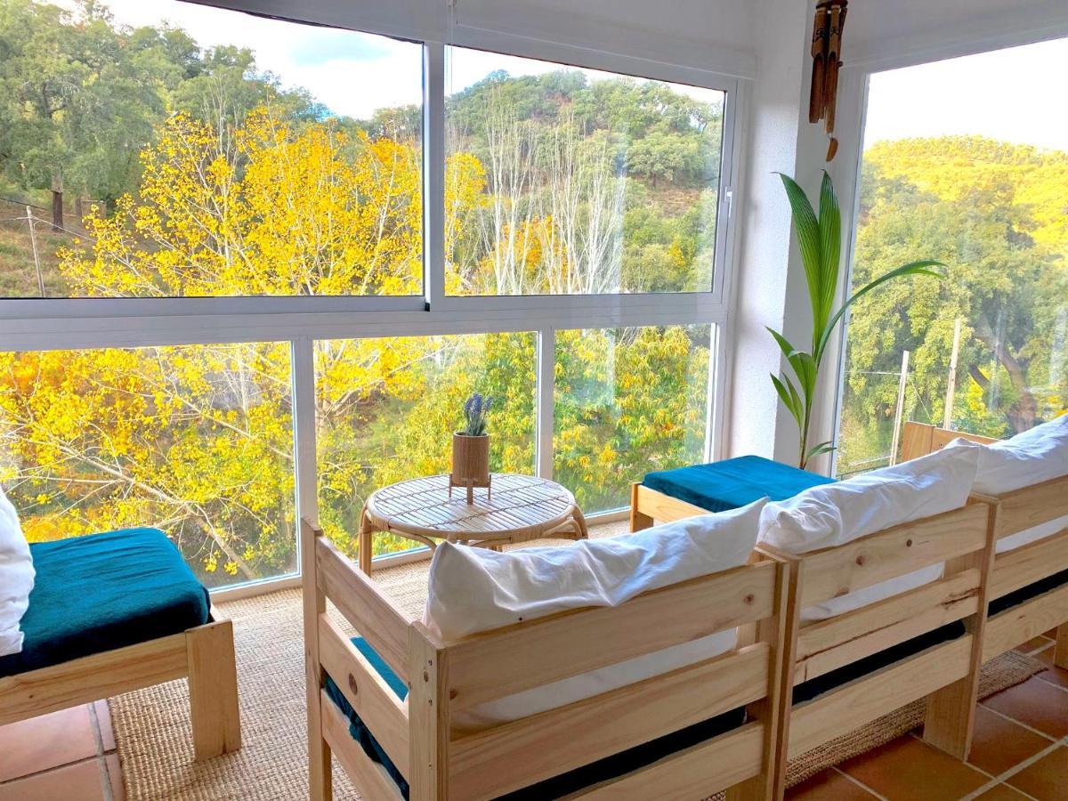 Casa Rural Una Ventana A La Montana Aracena Bagian luar foto
